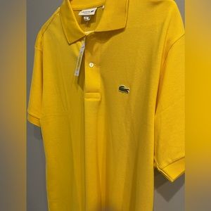 Men’s Yellow Lacoste Polo Shirt